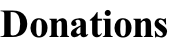 Donations